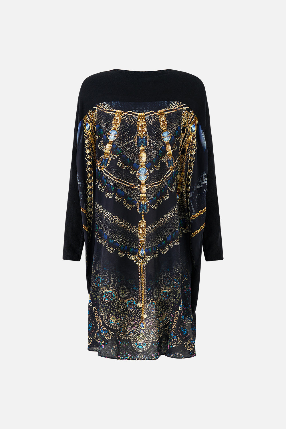 LONG SLEEVE JUMPER WITH PRINT BACK SONG OF THE SOLSTICE