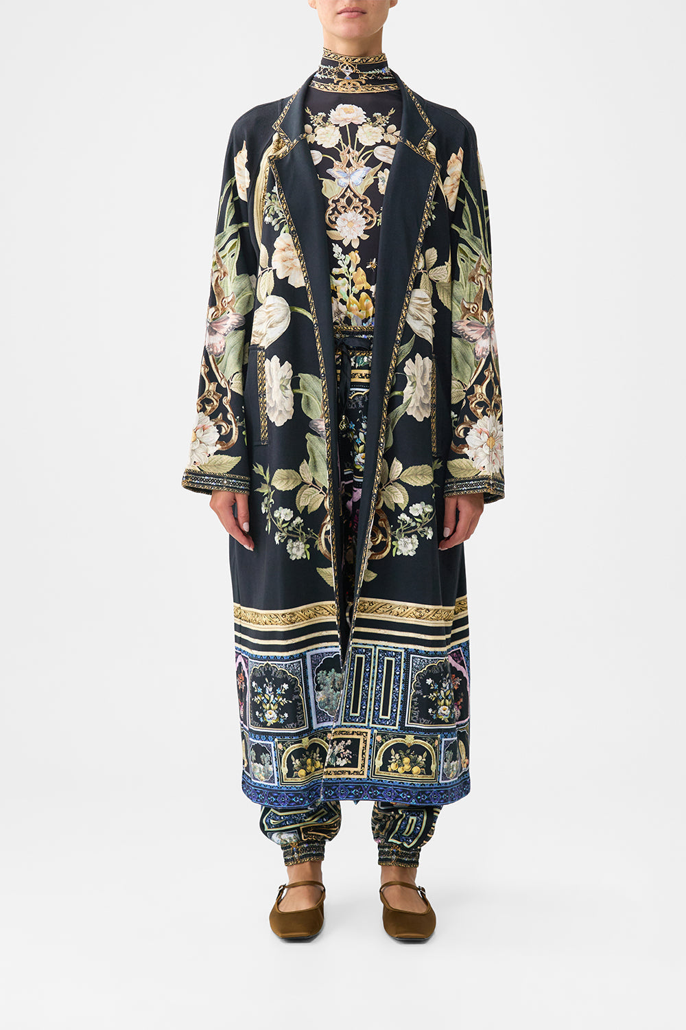 SWEAT-TRENCH COAT OTTOMAN ELEGANCE