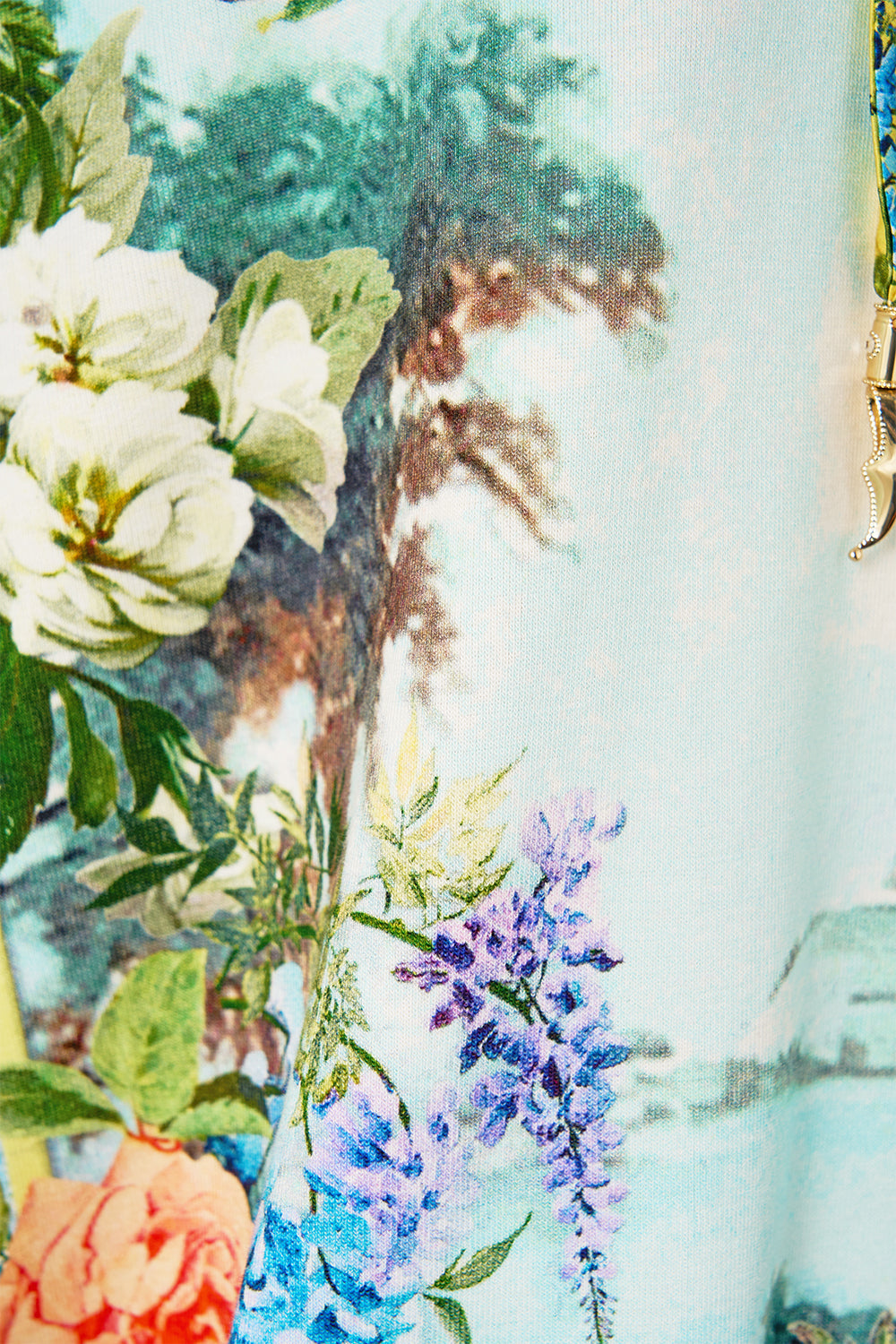 SILK BAND OVERSIZED HOODIE WITH BUTTERFLIES TALES OF TOPKAPI PALACE