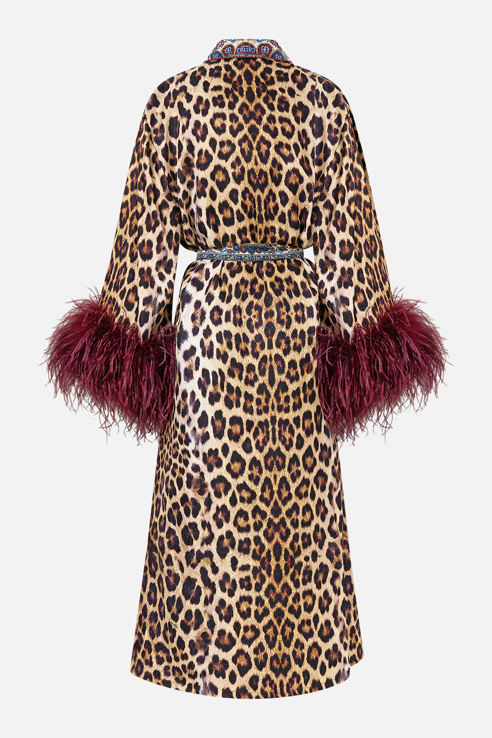 The CAMILLA TIERED SKIRT MINI DRESS PATCHWORK ALCHEMY in our  print.