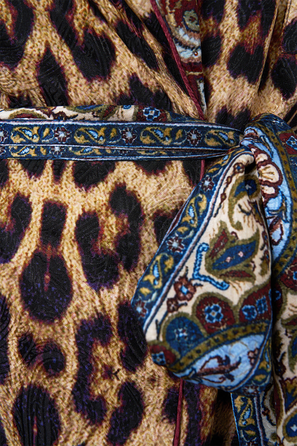 The CAMILLA TIERED SKIRT MINI DRESS PATCHWORK ALCHEMY in our  print.