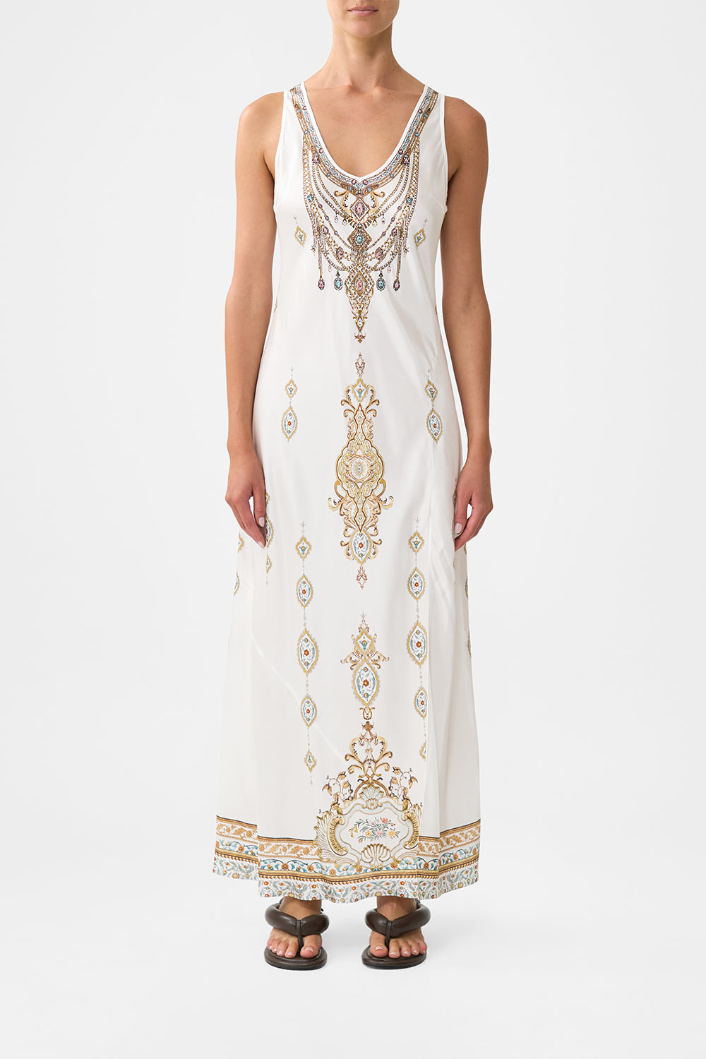 BIAS CUT TANK DRESS OTTOMAN DYNASTY