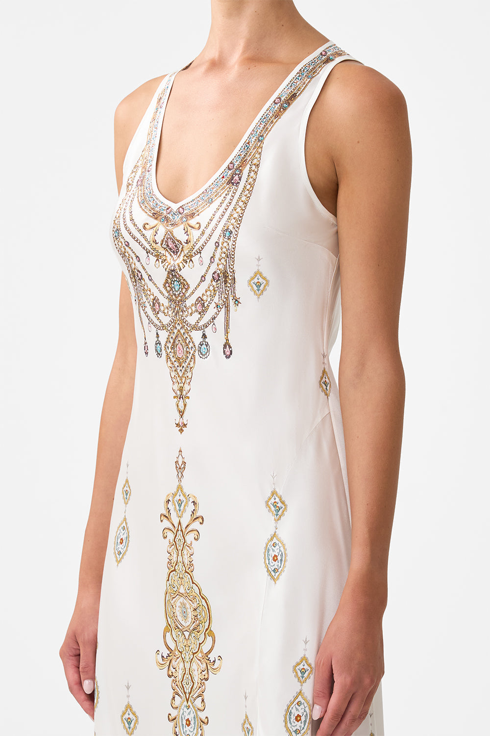 BIAS CUT TANK DRESS OTTOMAN DYNASTY