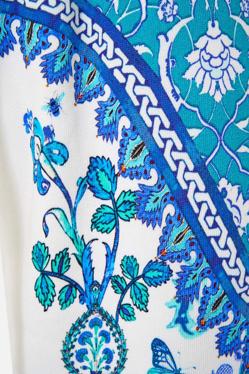 JERSEY TRACK PANT WITH SILK DETAILS ISNIK LULLABY