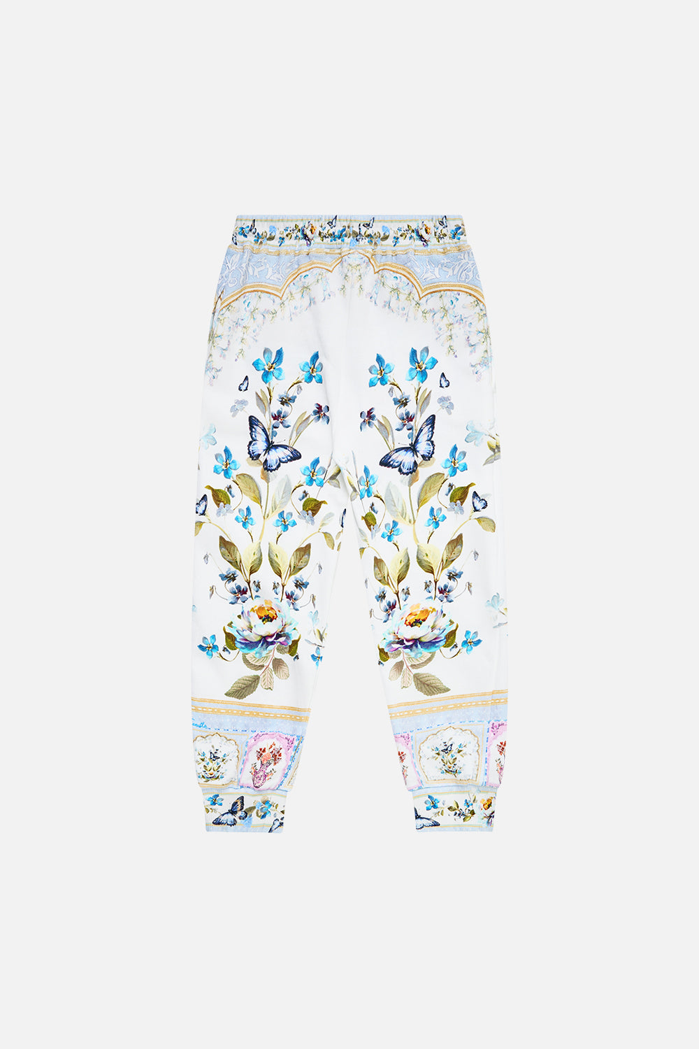 KIDS RELAXED TRACK PANT WITH ELASTIC WAIST BOTANICAL BALLADS
