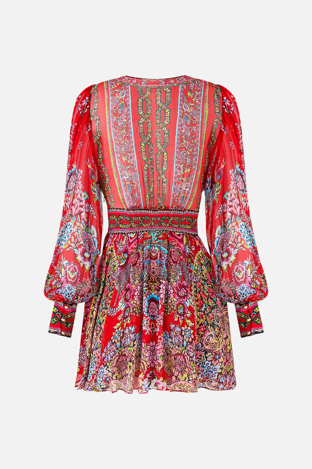 The CAMILLA SILK HEM BAND BOYFRIEND HOODIE OTTOMAN ELEGANCE in our  print.