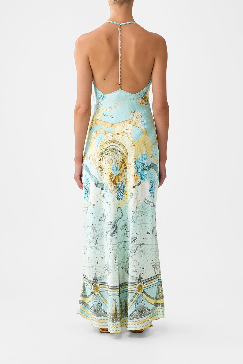 The CAMILLA BUTTON FRONT LOUNGE PANT ISTANBUL ANIMALIA in our  print.