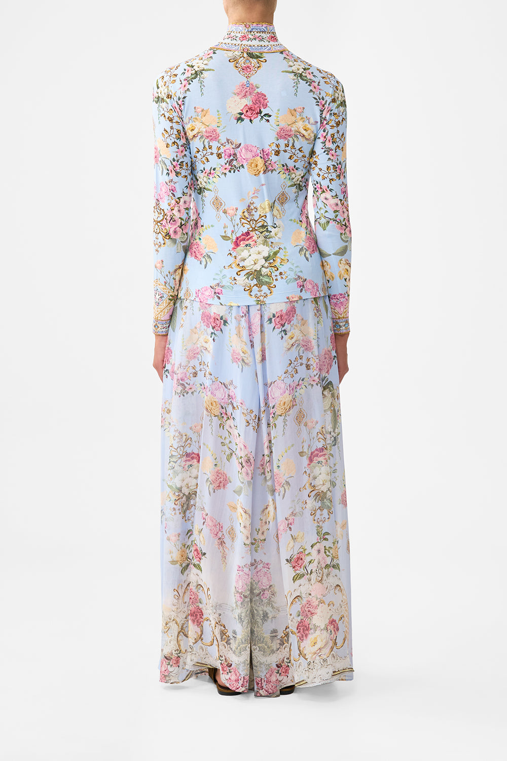 JERSEY TURTLENECK TILED IN TIME