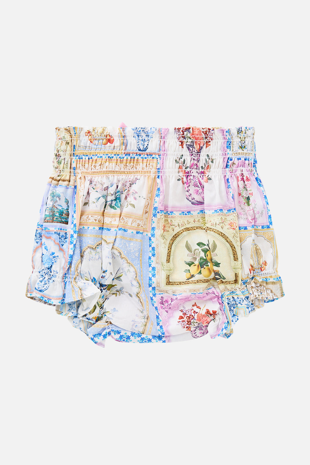 The CAMILLA STRAPPY HIGH LOW DRESS WITH POCKETS OTTOMAN DYNASTY in our  print.