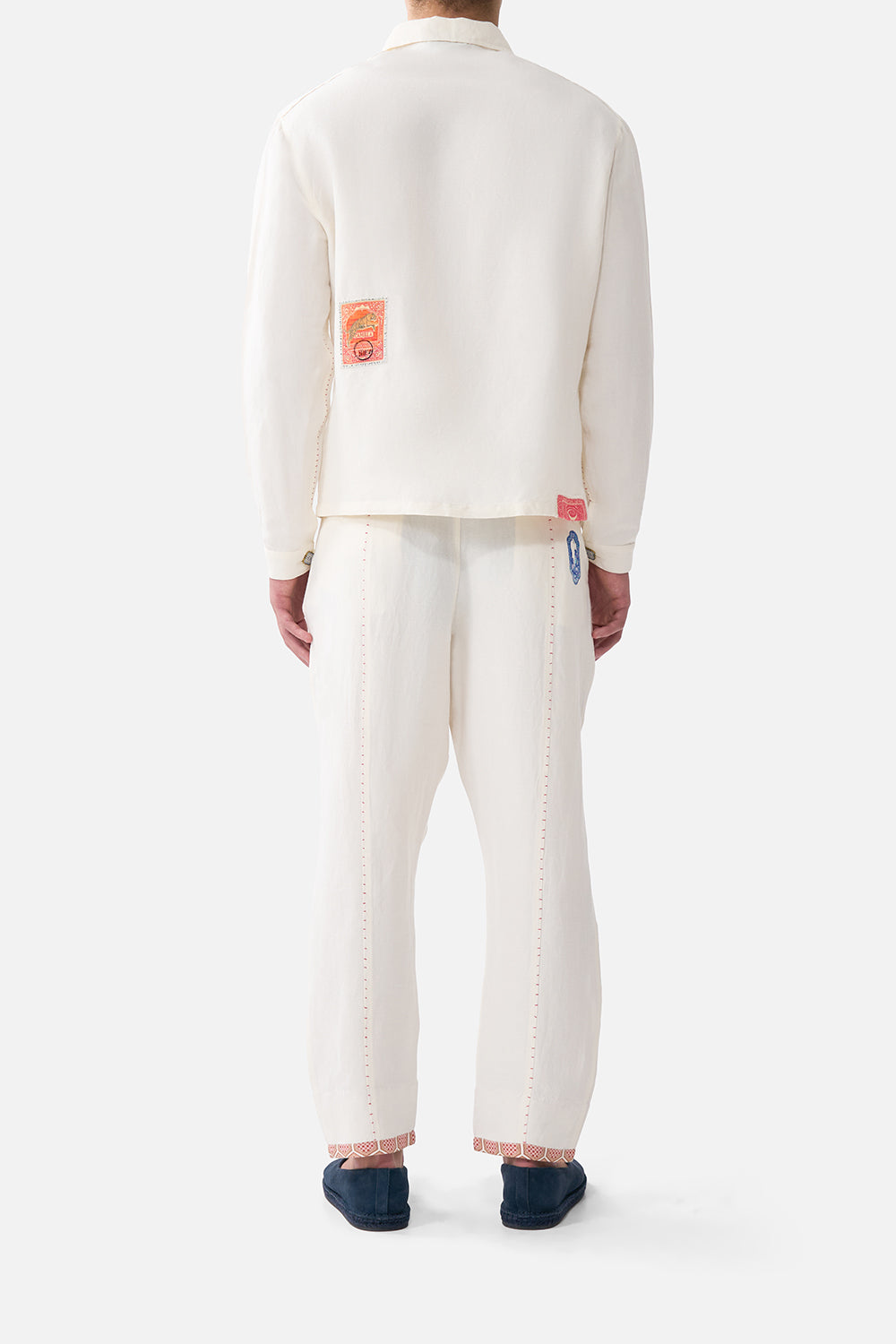 The CAMILLA SLIM FIT ROUND NECK T-SHIRT OTTOMAN ELEGANCE in our  print.
