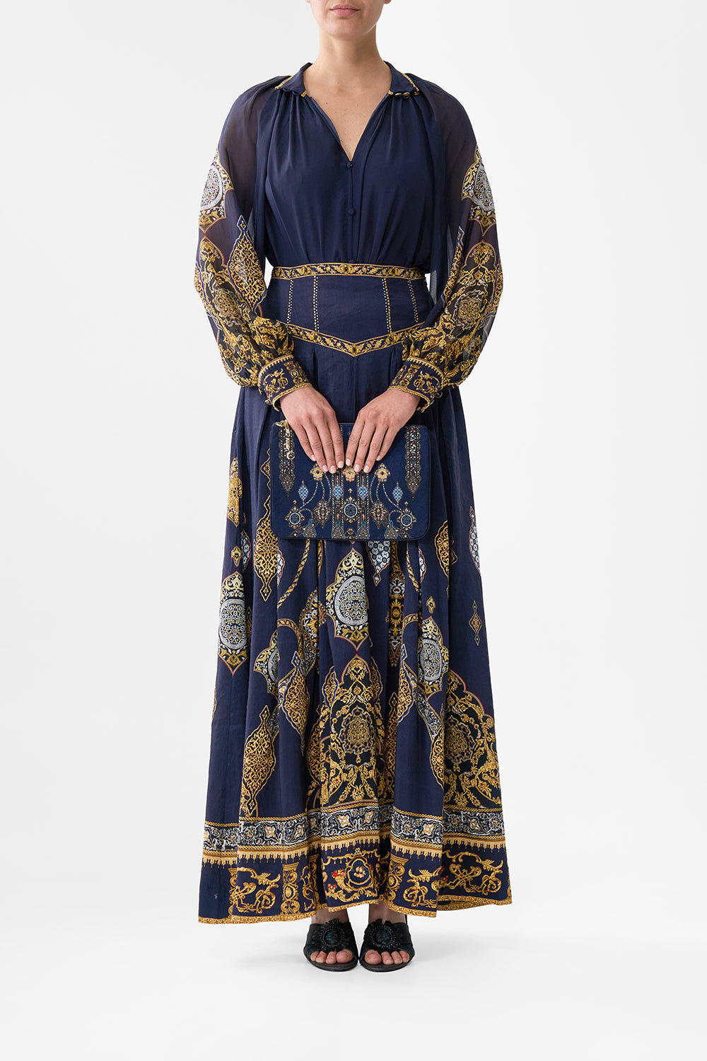 SMALL CANVAS CLUTCH THE IMPERIAL GATE