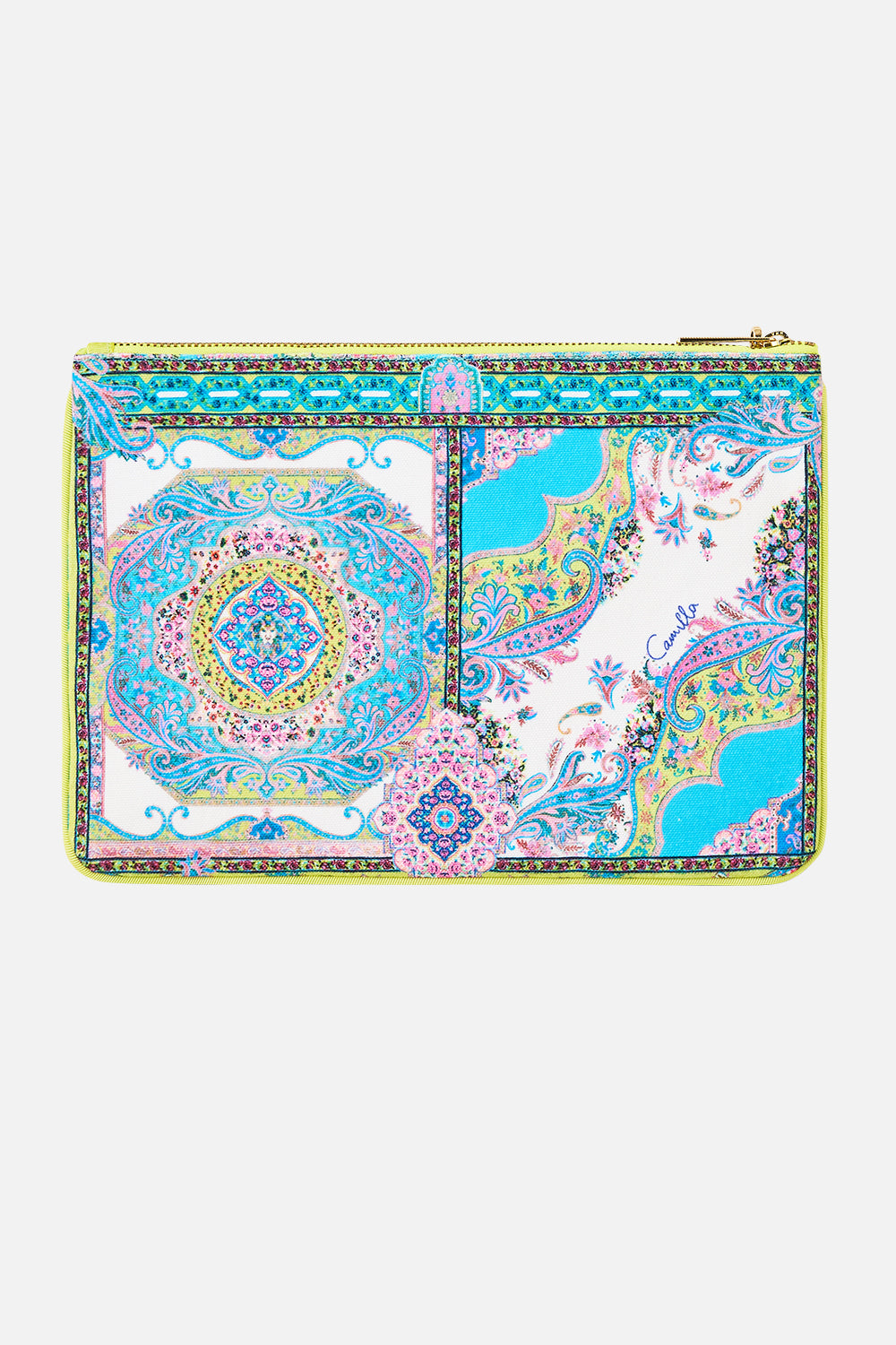 SMALL CANVAS CLUTCH MAGIC CARPET RIDE