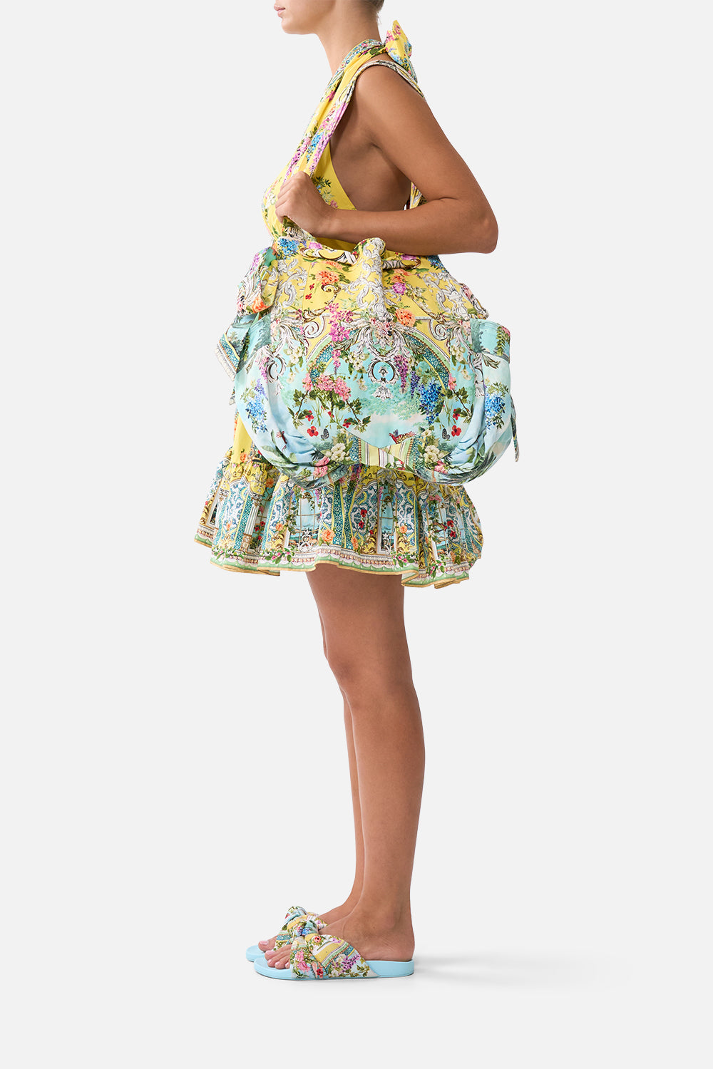 DRAWSTRING BOW BEACH BAG TALES OF TOPKAPI PALACE