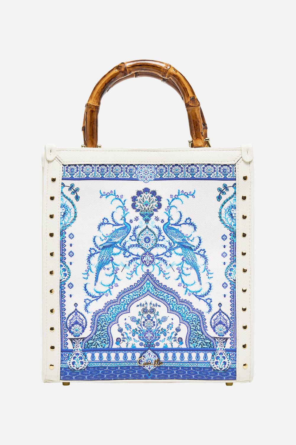 The CAMILLA SKIRT WITH SHAPED SEAM SULTANAHMET SUMMER in our  print.