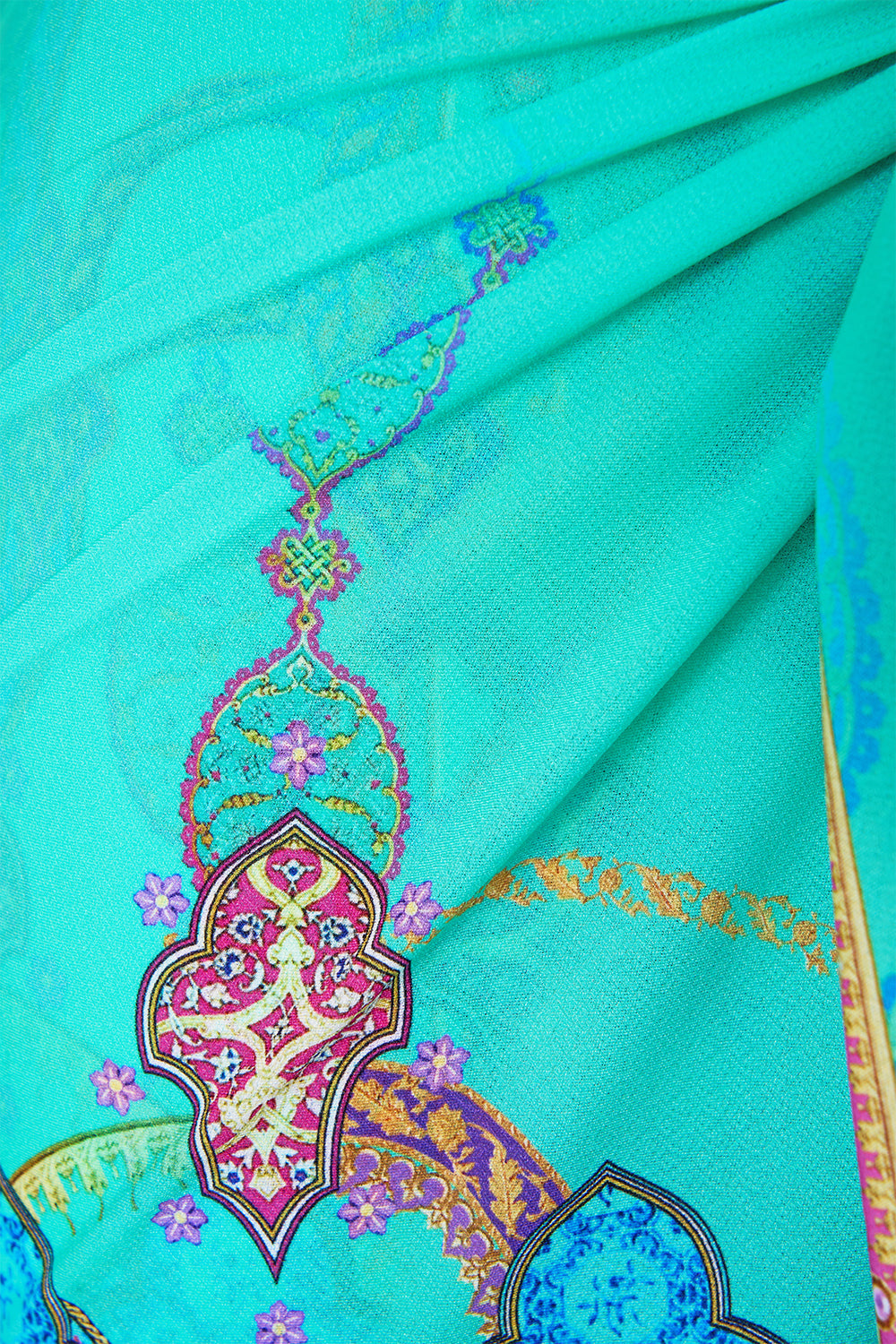 LAYERED MAXI SARONG WITH TIE FRONT THE CONCUBINES CORRIDOR