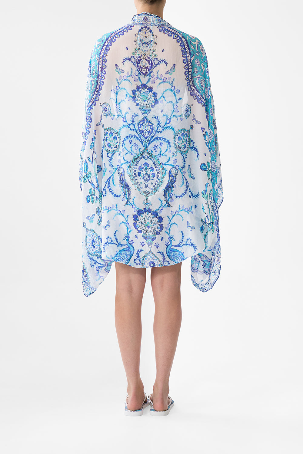 SILK CHIFFON SHRUG ISNIK LULLABY