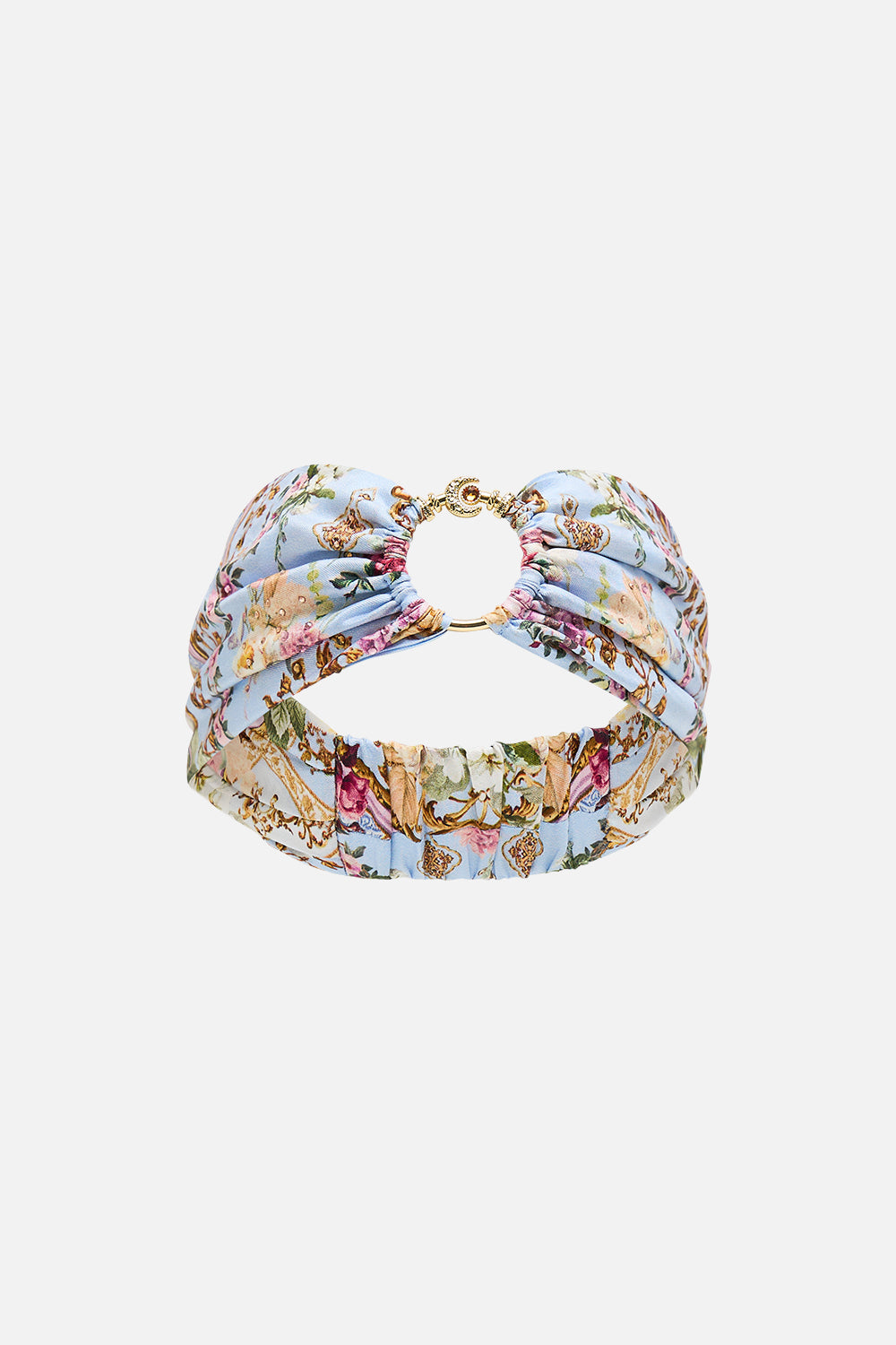 The CAMILLA SLIM FIT ROUND NECK T-SHIRT OTTOMAN ELEGANCE in our  print.