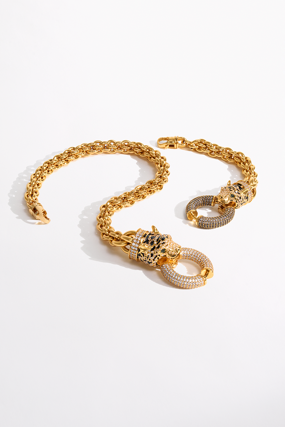 FIERCE FOLKLORE CHAIN BRACELET GOLD