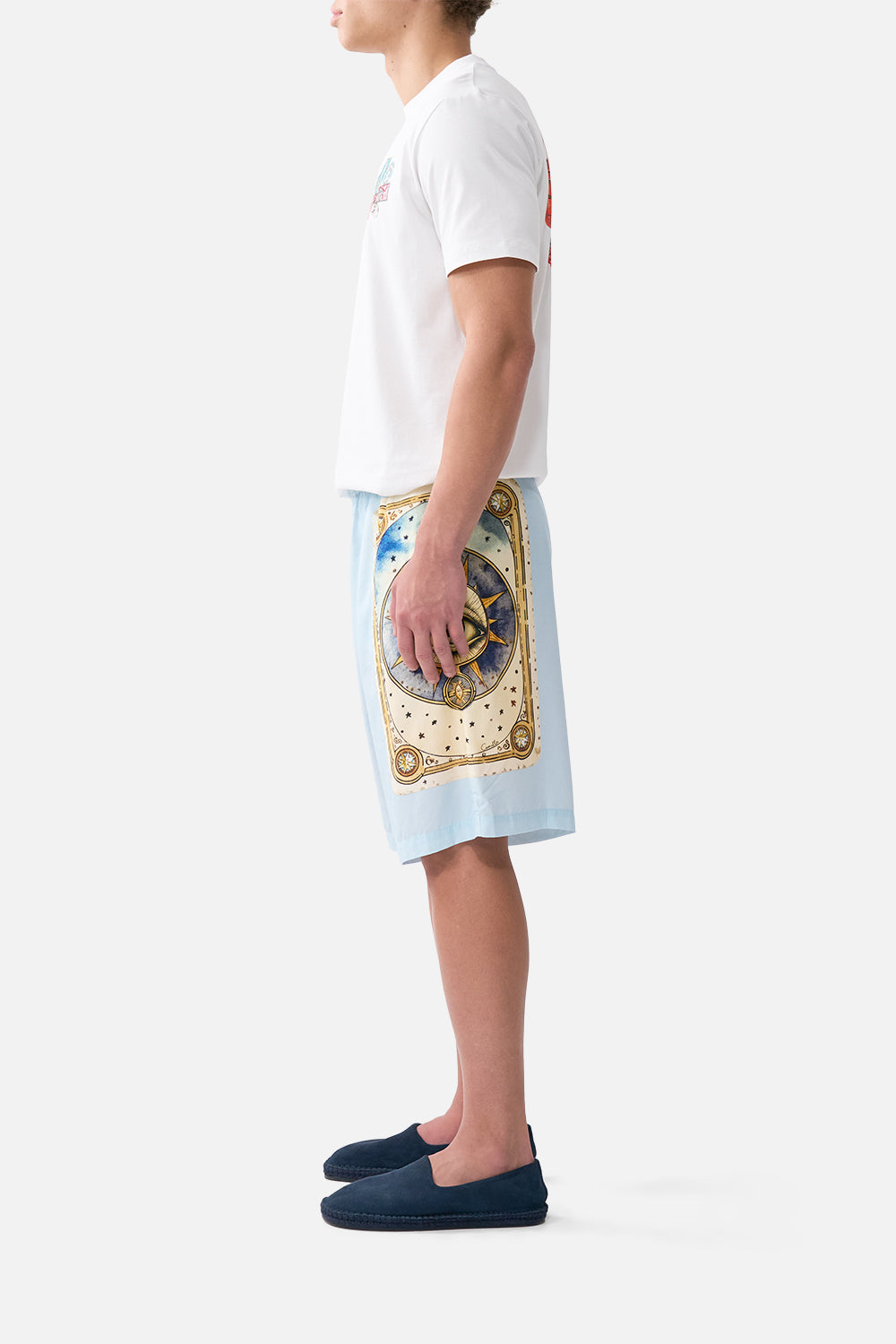 The CAMILLA TIERED MAXI SKIRT ARTISANS OF ANATOLIA in our  print.