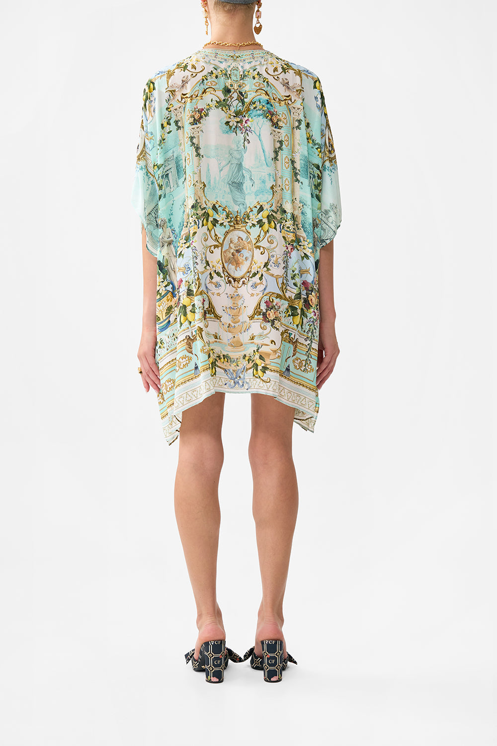 SHORT LACE UP KAFTAN VENUS ON A VESPA