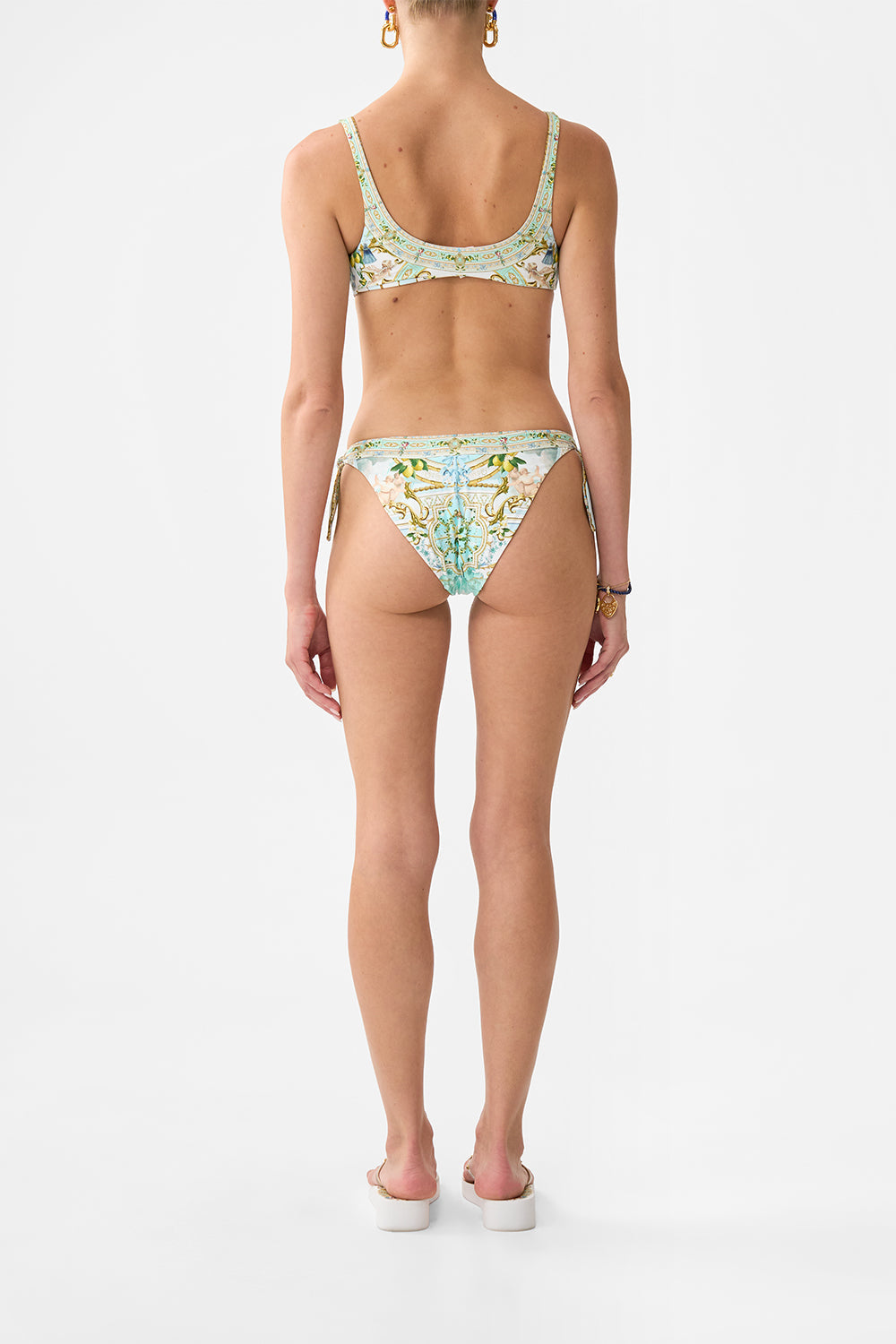 REVERSIBLE TIE BIKINI SET VENUS ON A VESPA