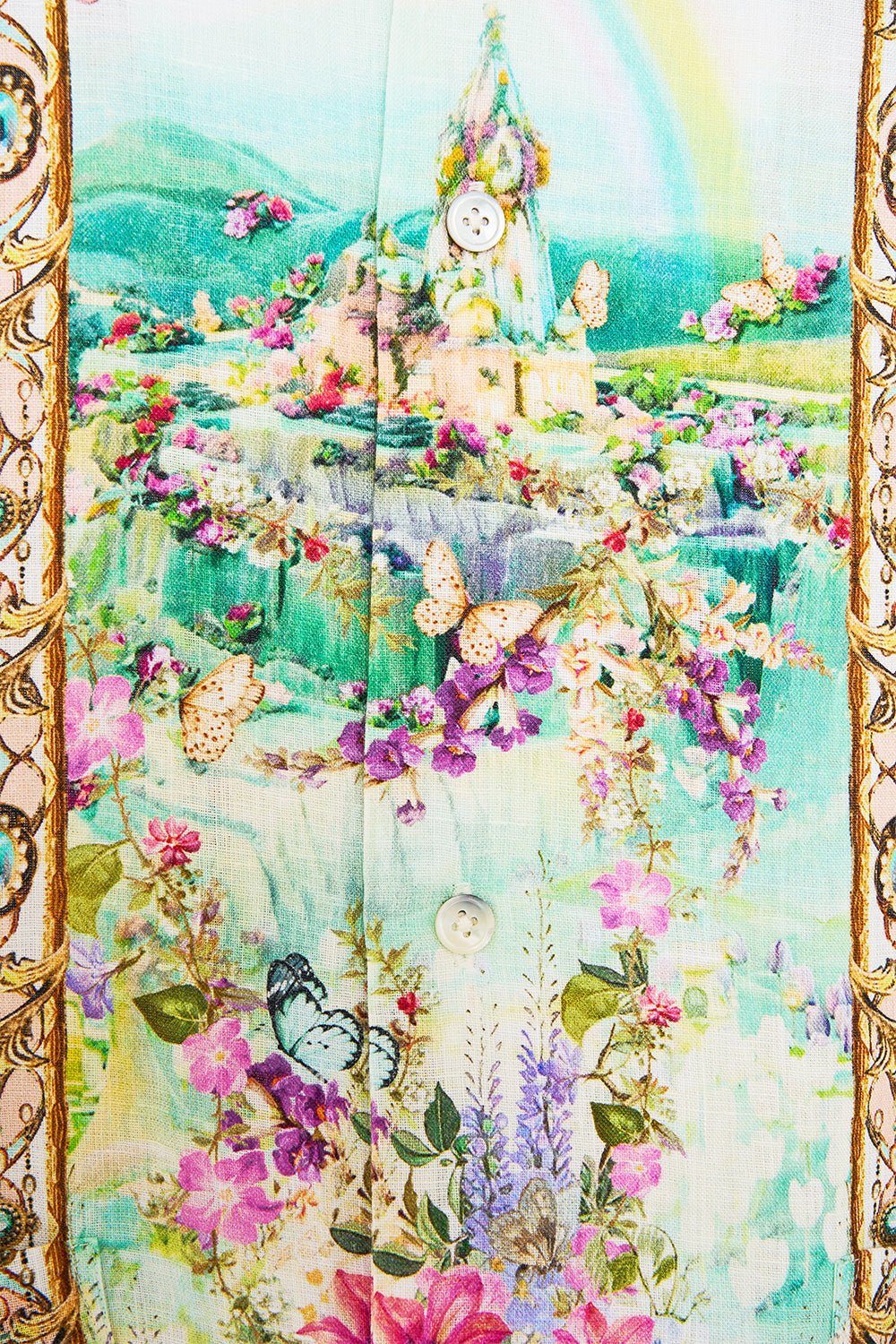 SHORT SLEEVE CABANA SHIRT MUNCHKINLAND