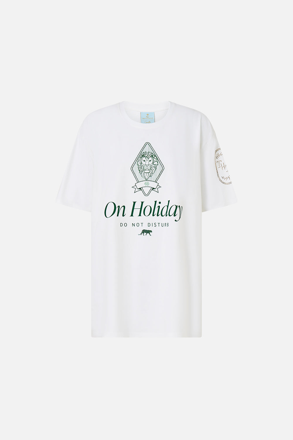 OVERSIZED BAND TEE VENUS ON A VESPA