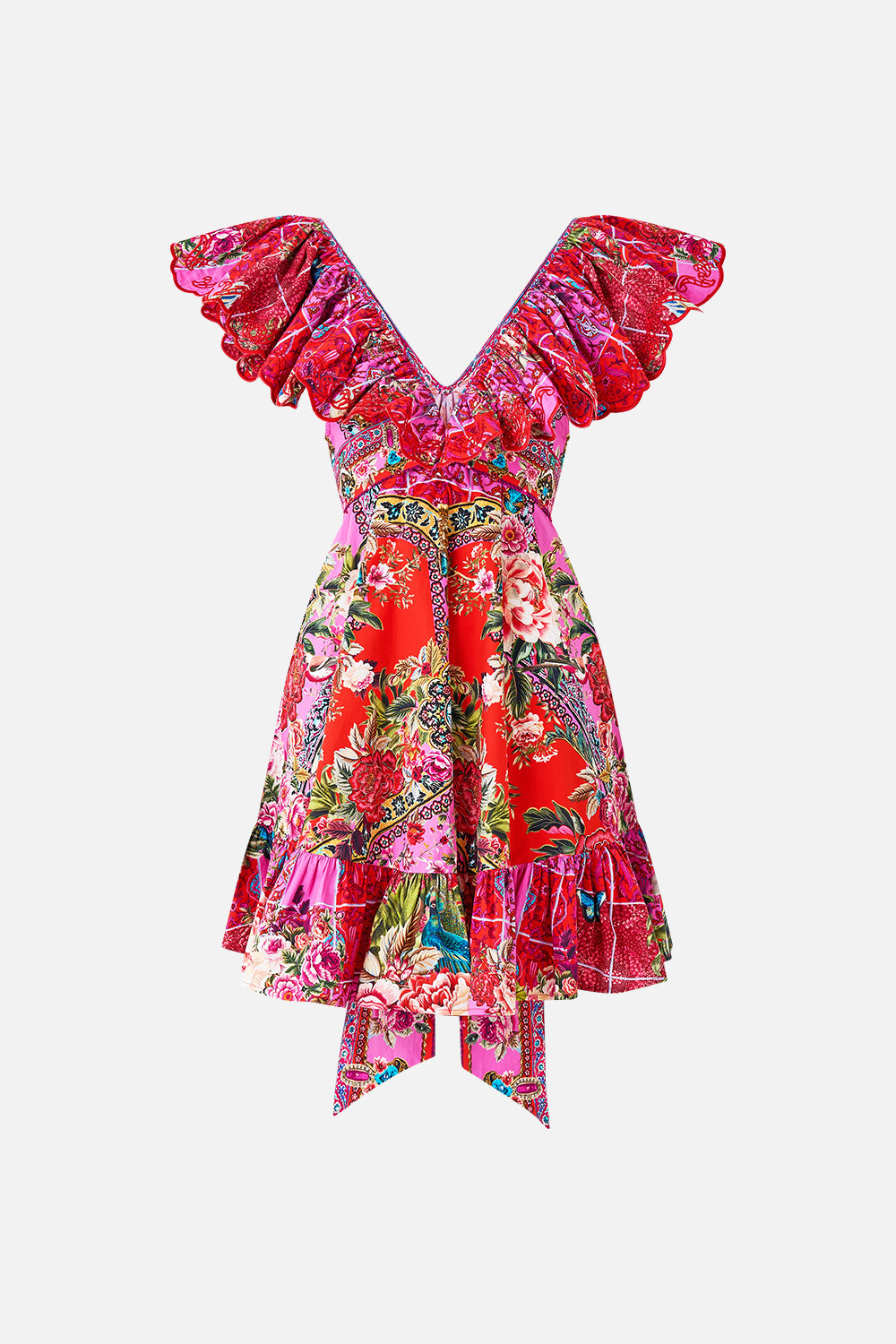 The CAMILLA V NECK UNDERWIRE ONE PIECE WITH SCOOP BACK SULTANAHMET SUMMER in our  print.