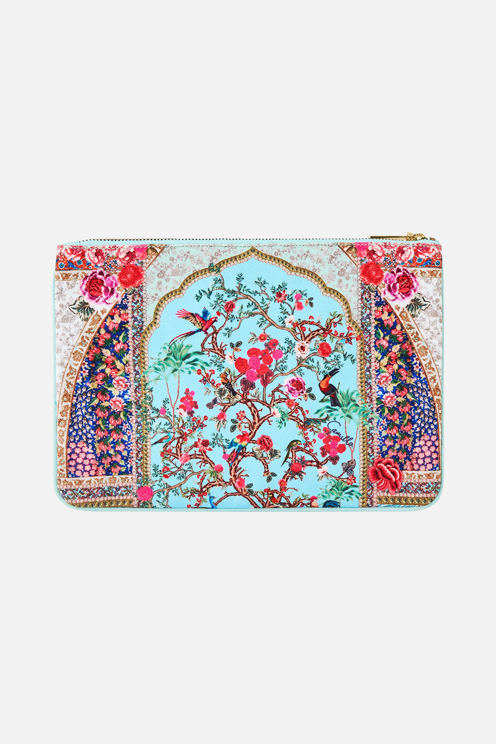 SMALL CANVAS CLUTCH SULTANS AND QUEENS