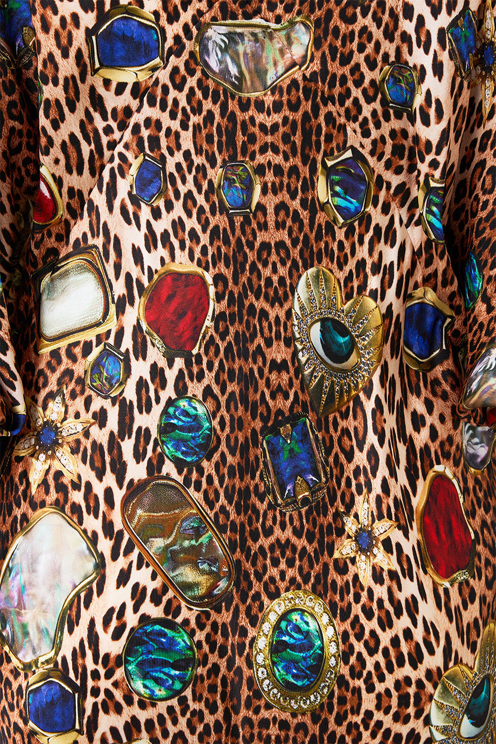 The CAMILLA DROP SHOULDER STRAP KAFTAN OTTOMAN OPULENCE in our  print.