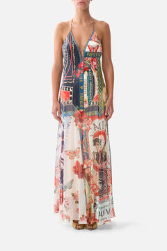 HARDWARE DETAIL SLIP DRESS HIGH CLASS HOOKAH