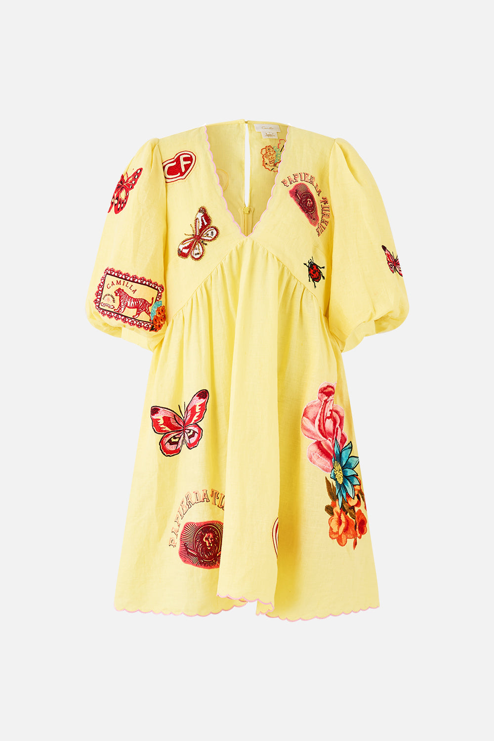 The CAMILLA SHORT KIMONO WRAP SULTANAHMET SUMMER in our  print.