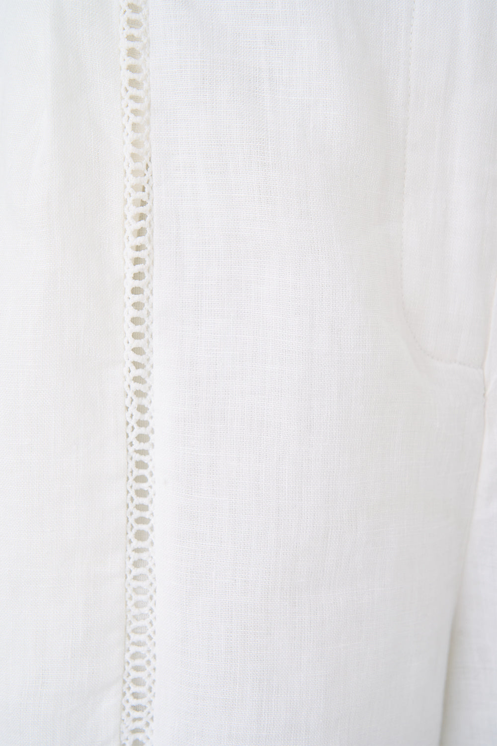 WIDE LEG WAISTED PANT ALL ABOUT THAT LACE