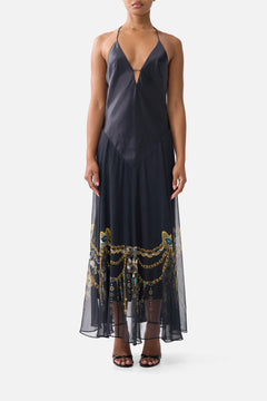 HARDWARE DETAIL SLIP DRESS AMULETS AND ALCHEMY