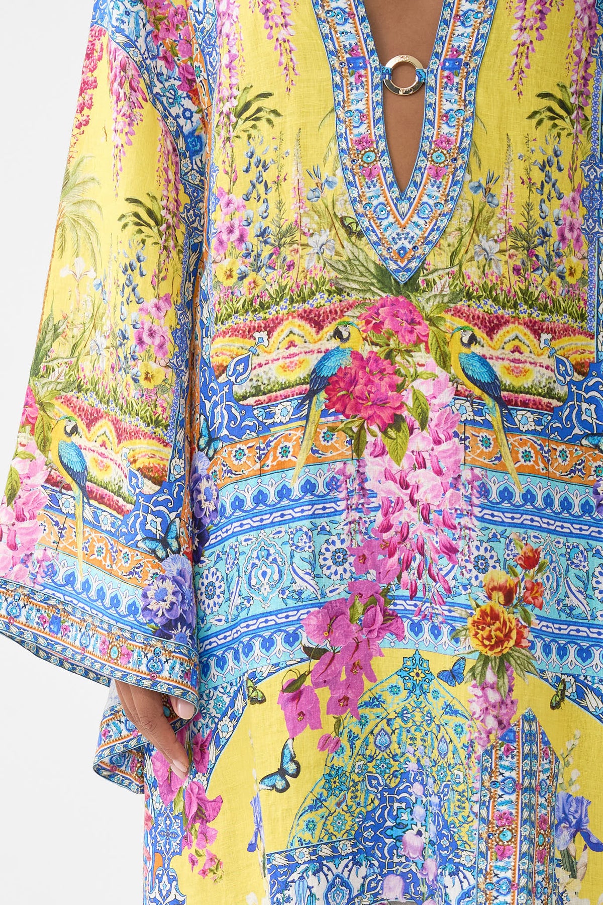 DEEP V-NECK HARDWARE KAFTAN SULTANAHMET SUMMER