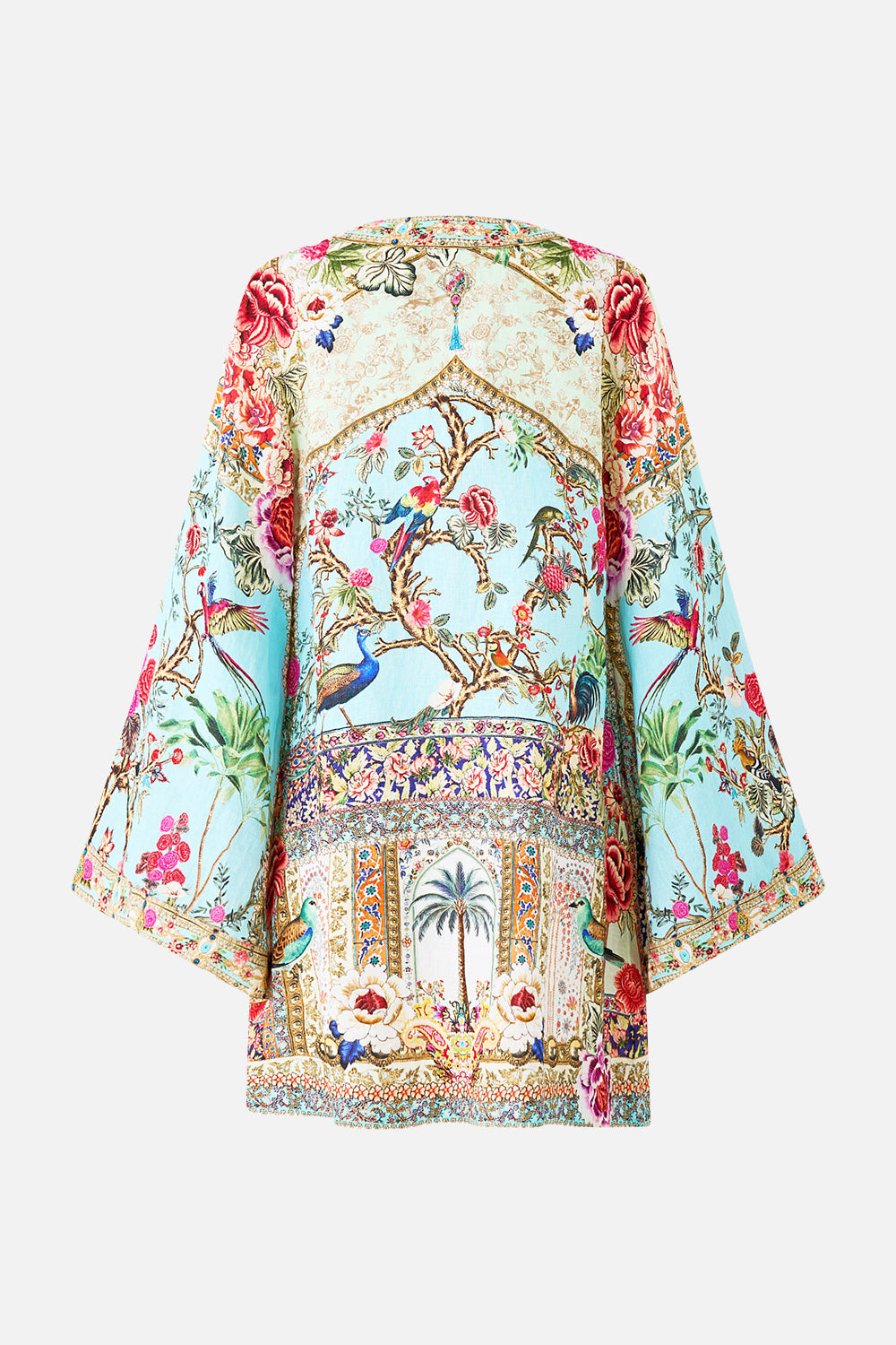 DEEP V-NECK HARDWARE SHORT KAFTAN SULTANS AND QUEENS