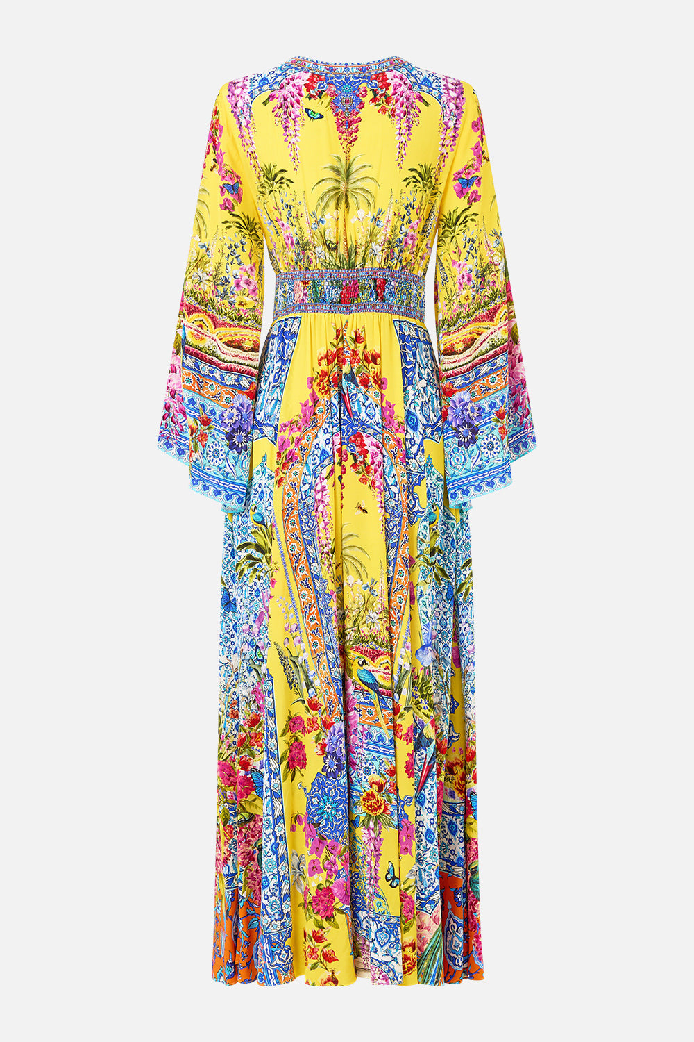 KIMONO SLEEVE DRESS WITH SHIRRING DETAIL SULTANAHMET SUMMER