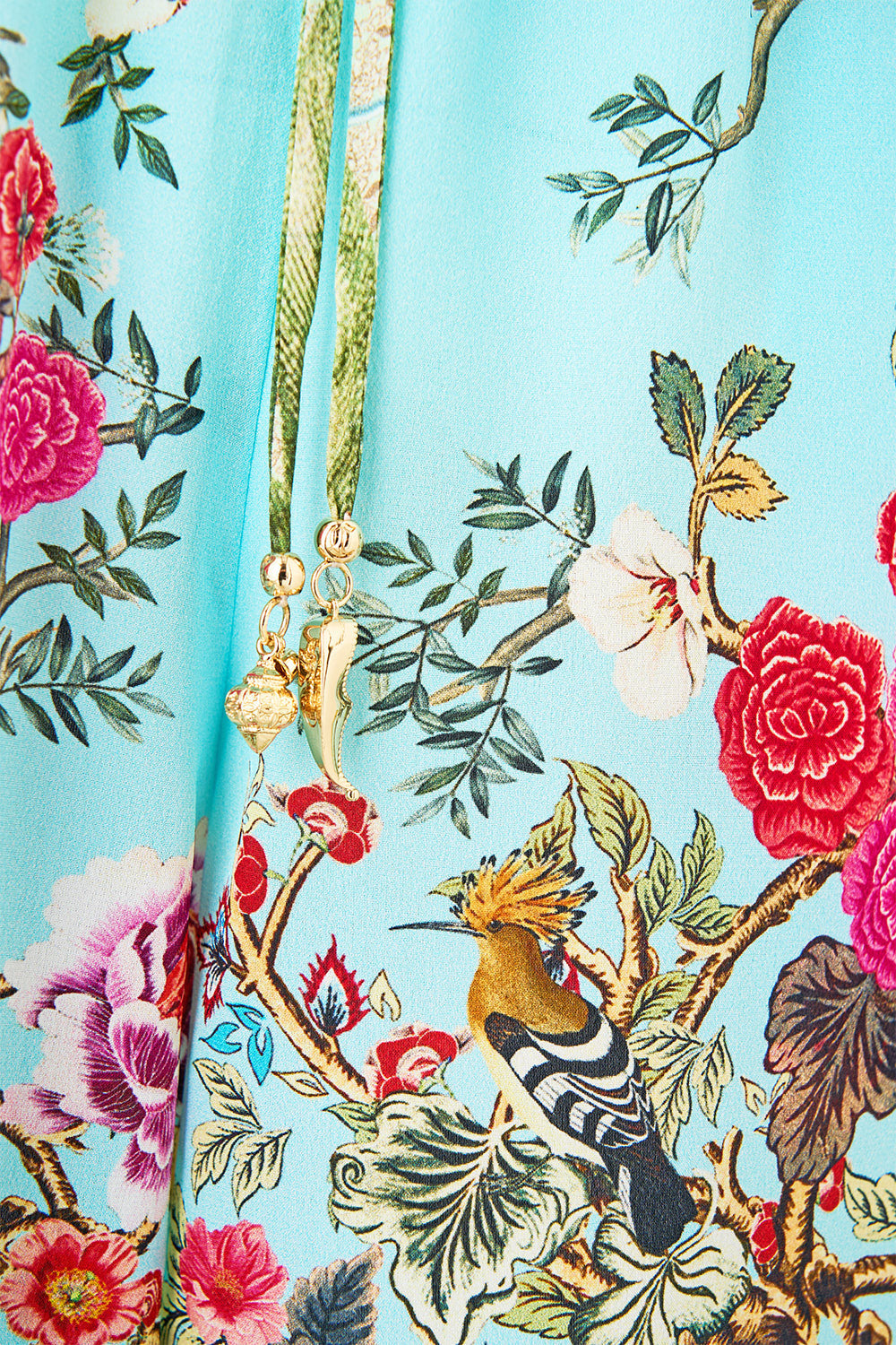 The CAMILLA LONG SILK CRINKLE CHIFFON SCARF LEGEND HAS IT in our  print.