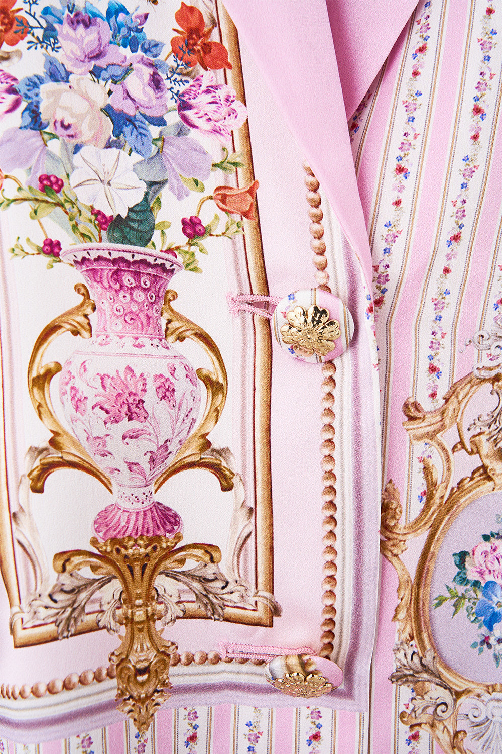 The CAMILLA relaxed suit jacket from our print palatial pastels