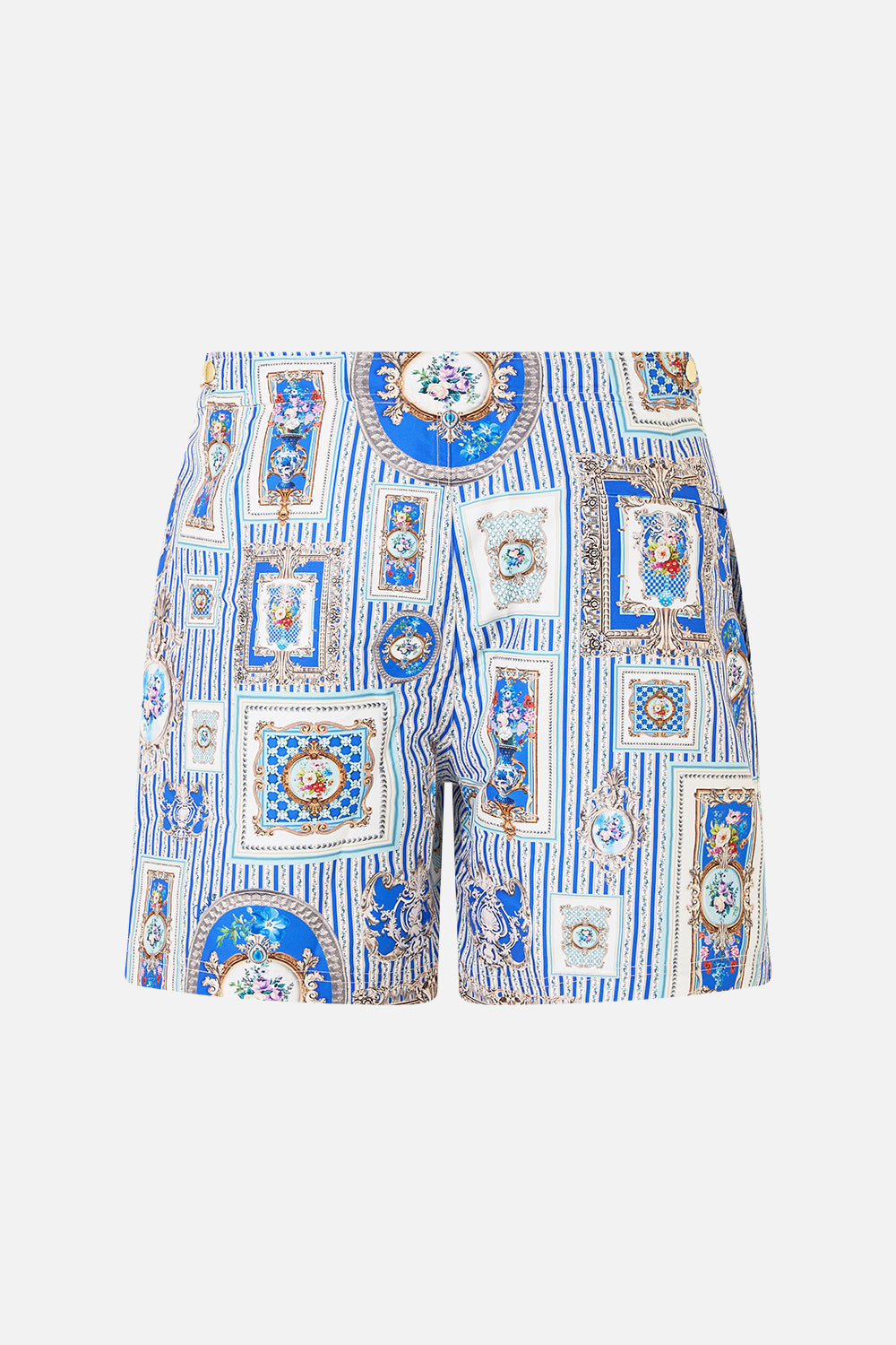 The CAMILLA RELAXED HIGH LOW SHIRT DRESS THE BOSPHOROUS in our  print.