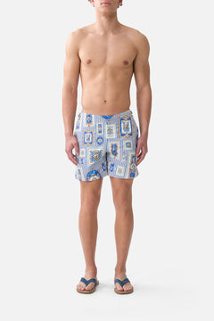 MID LENGTH BOARDSHORT WITH FIXED WAIST OTTOMAN OPULENCE