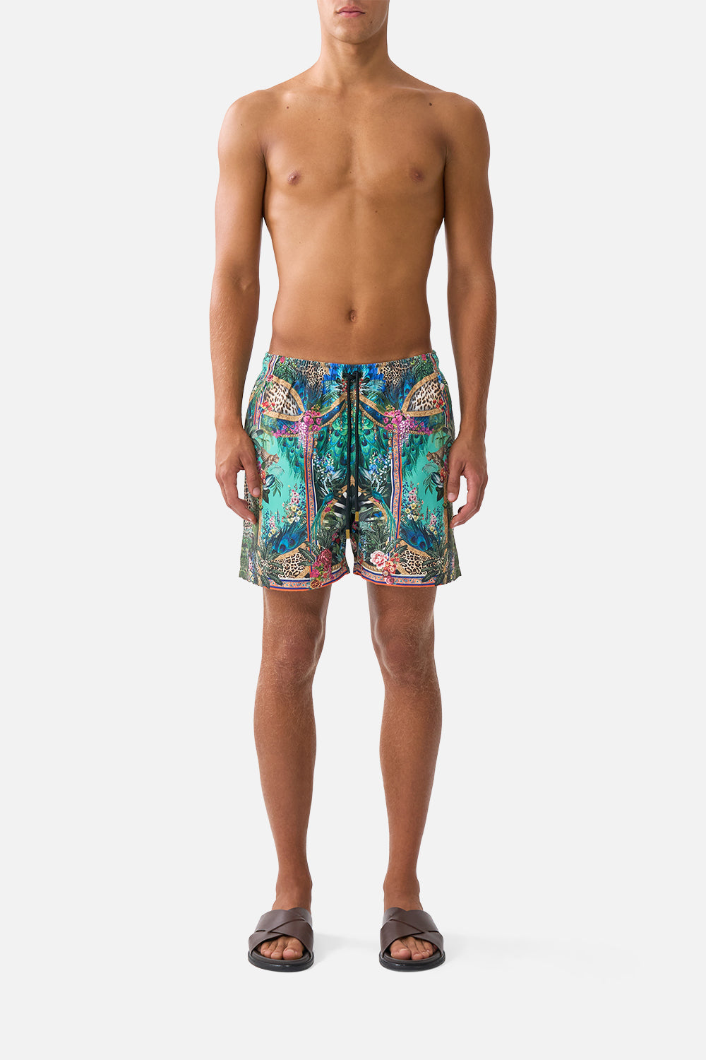 MID LENGTH BOARDSHORT WITH ELASTIC WAIST ANIMAL ALCHEMY