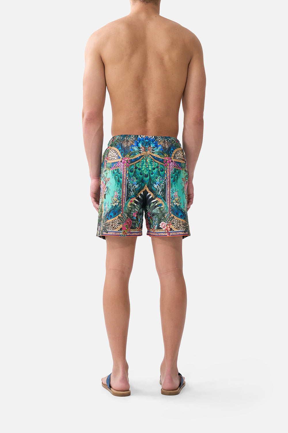 MID LENGTH BOARDSHORT WITH ELASTIC WAIST ANIMAL ALCHEMY
