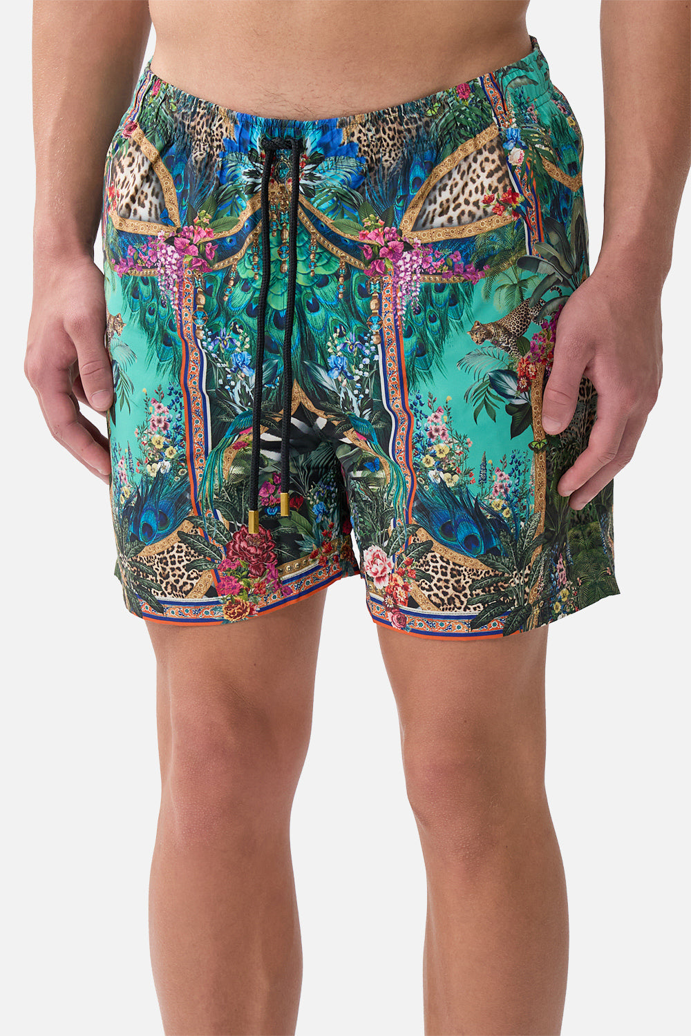 MID LENGTH BOARDSHORT WITH ELASTIC WAIST ANIMAL ALCHEMY