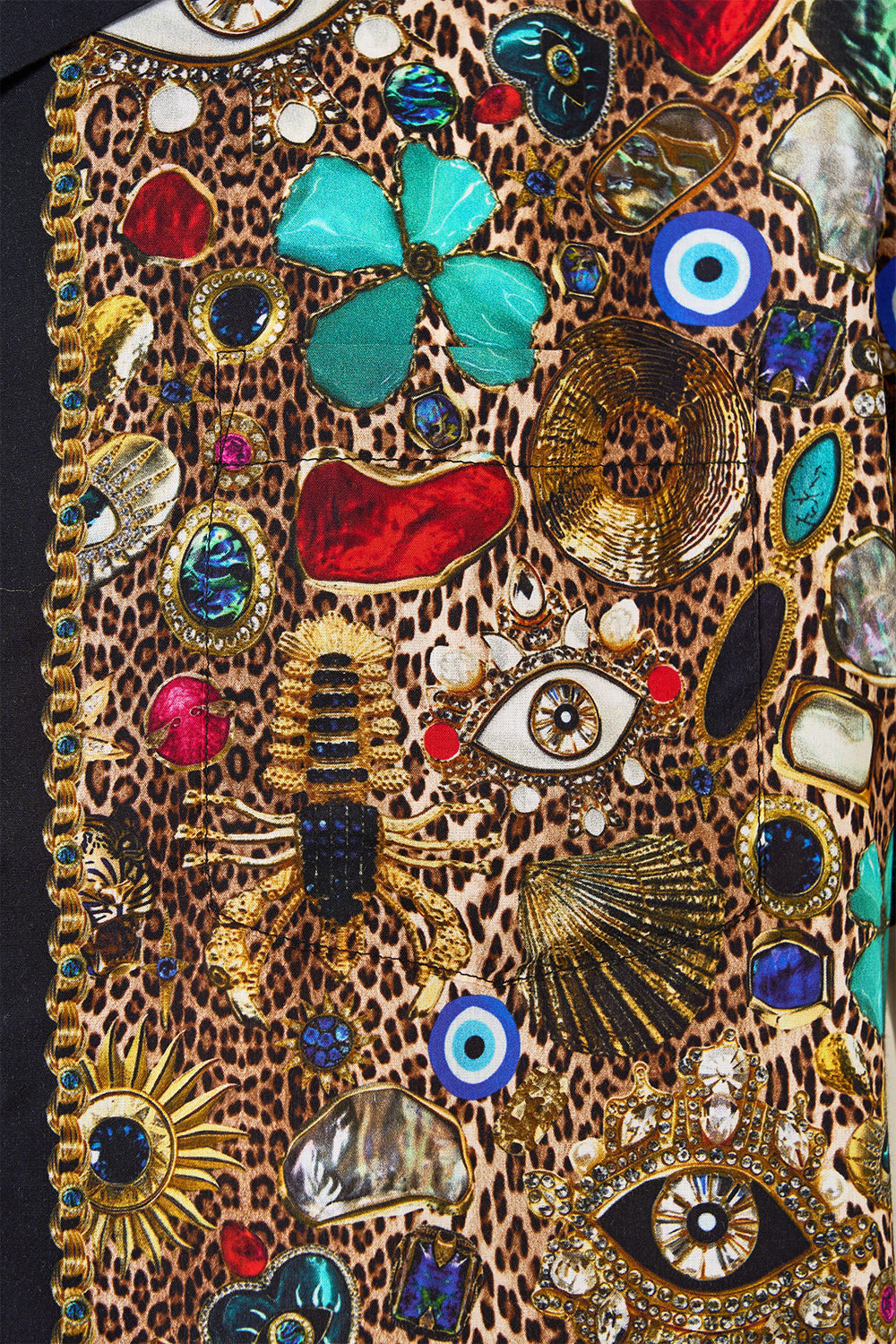 SHORT SLEEVE CAMP COLLARED SHIRT NAZAR NIRVANA