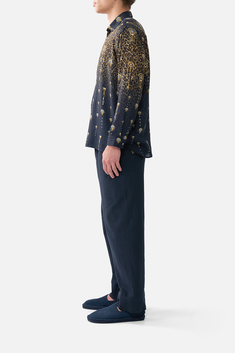 The CAMILLA PLUNGE FRONT LOW BACK HALTER NECK ONE PIECE WITH RINGS SULTANAHMET SUMMER in our SULTANAHMET SUMMER print.