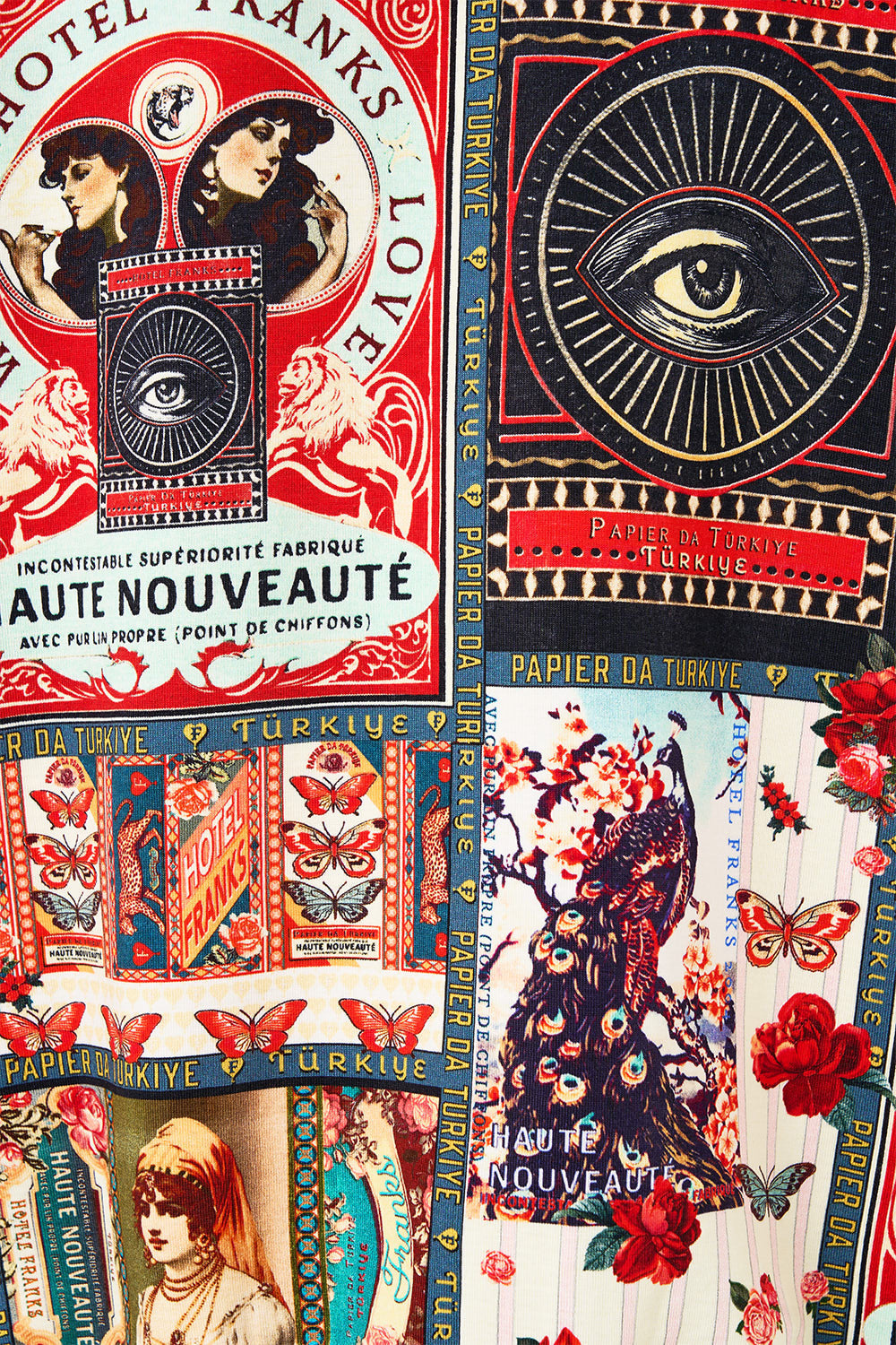 RELAXED FIT OVERSIZED HOODIE W KANGA POCKET HIGH CLASS HOOKAH