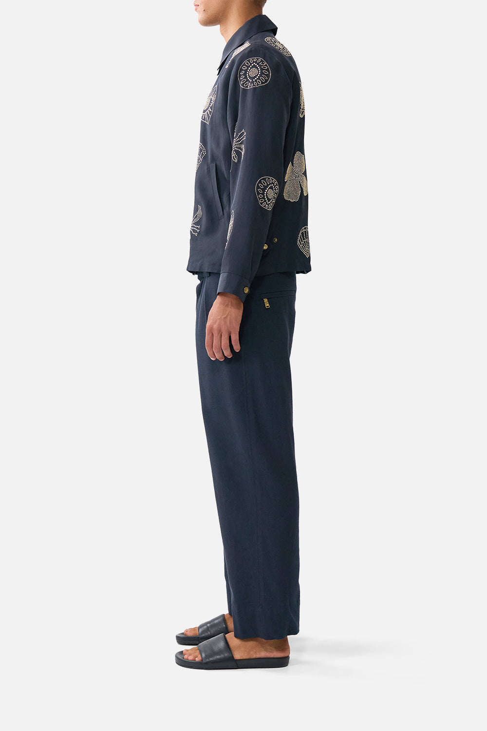 The CAMILLA HALTER TIE BACK TOP DARLING BUDS in our  print.