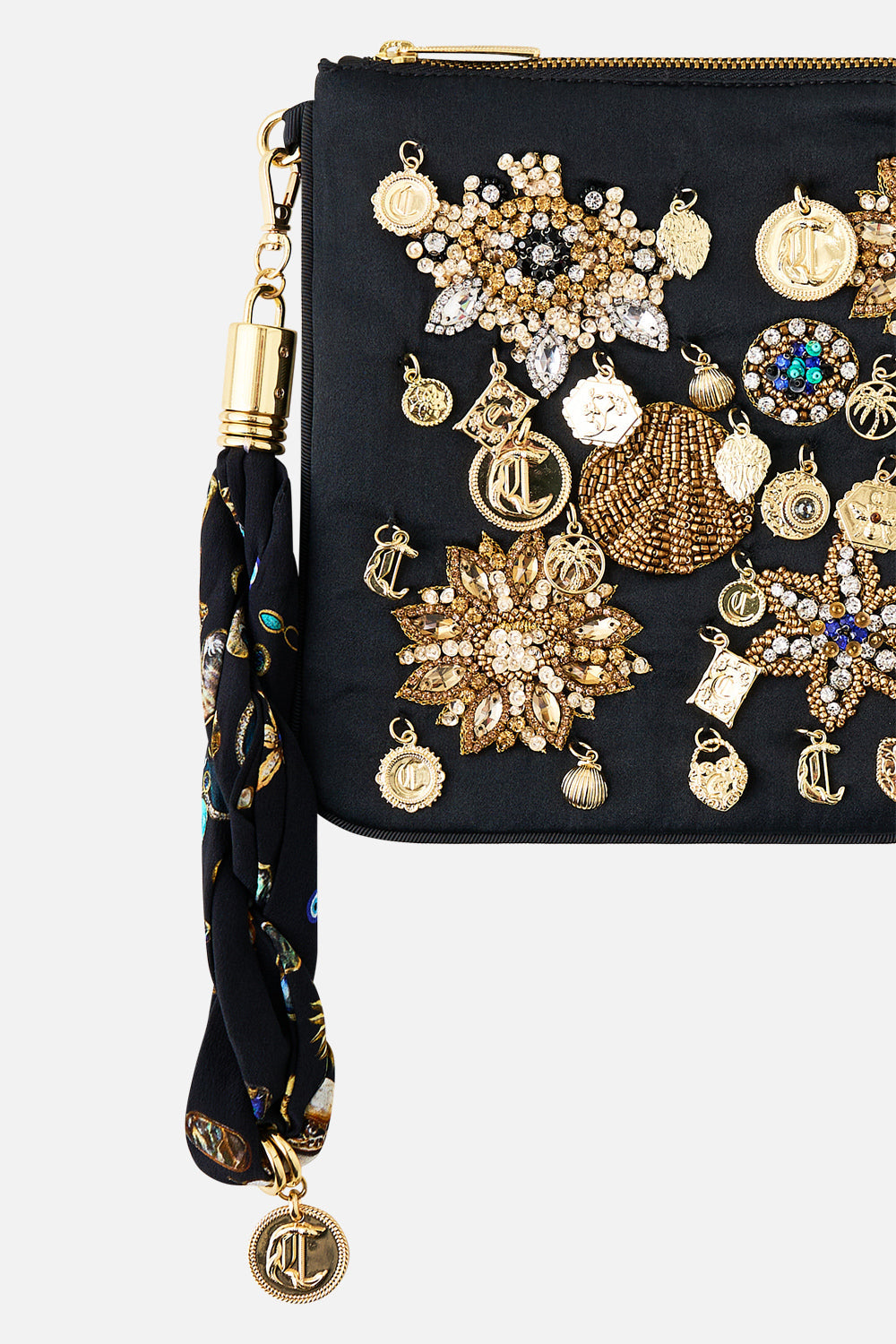 SCARF CLUTCH AMULETS AND ALCHEMY