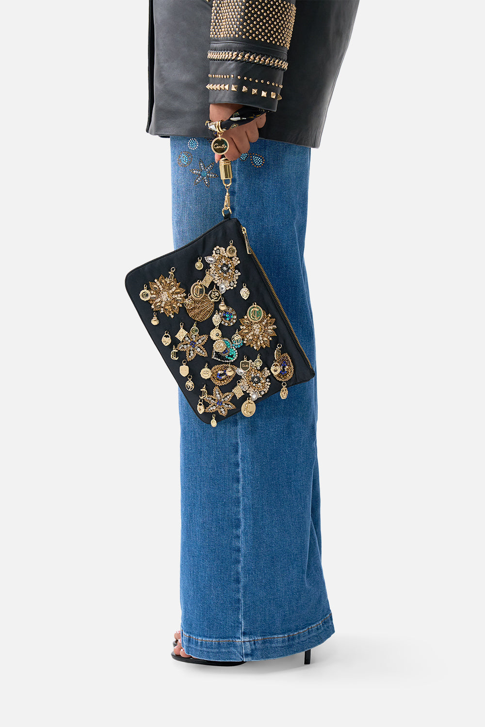 SCARF CLUTCH AMULETS AND ALCHEMY